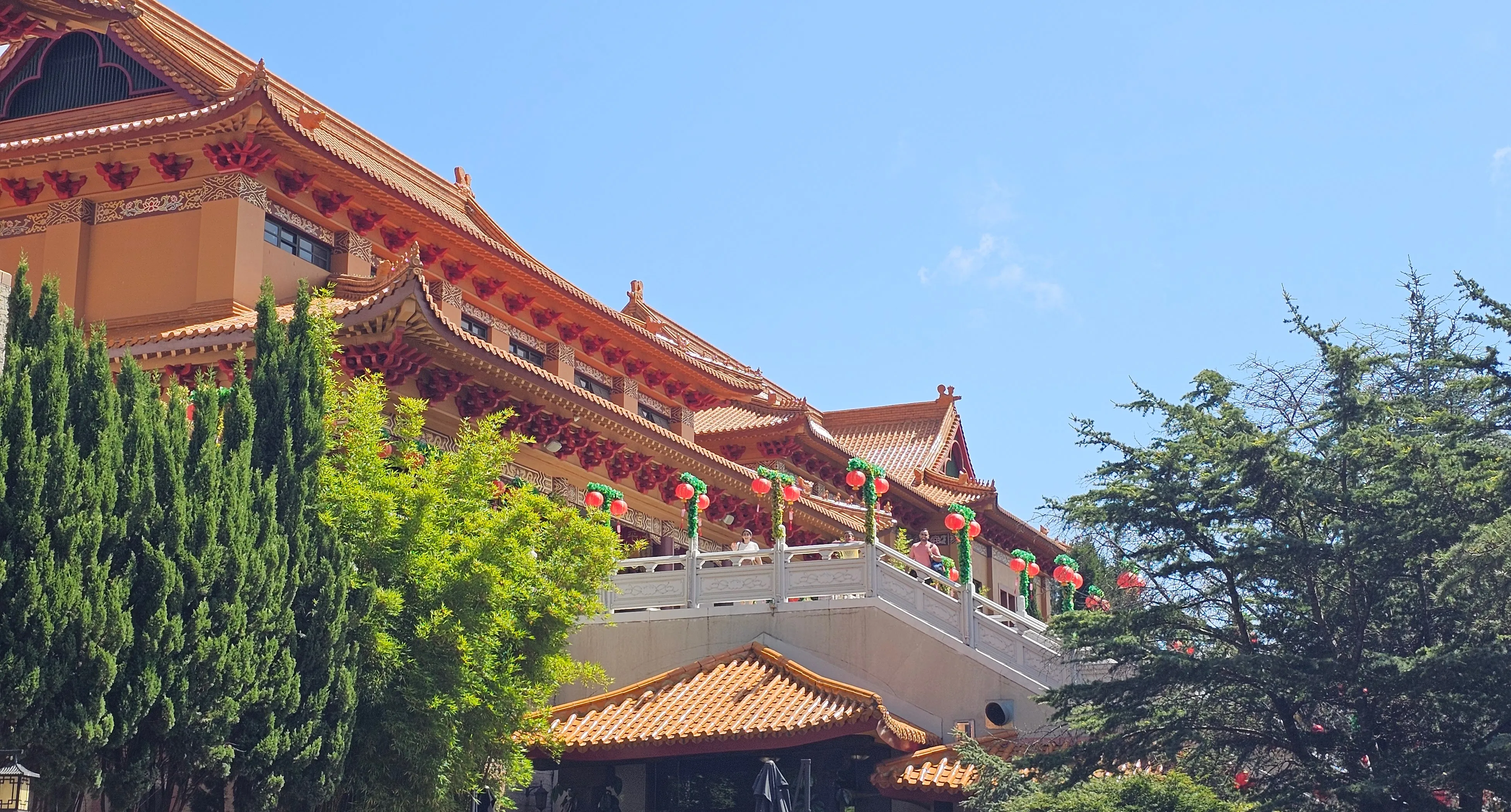 The main building at Nan Tien Temple.